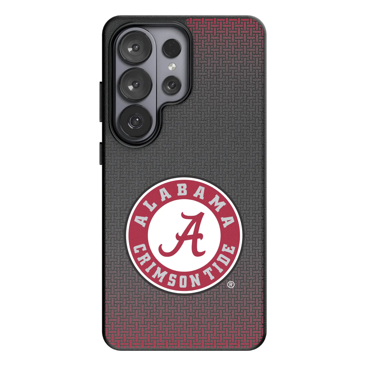 University of Alabama Crimson Tide Linen MagSafe Compatible Phone Case for Samsung Galaxy