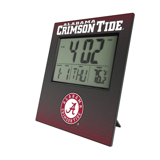University of Alabama Crimson Tide Linen Wall Clock