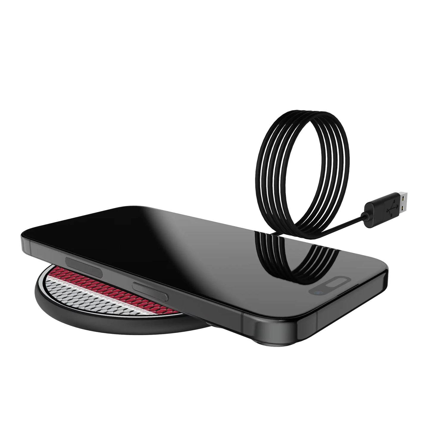 University of Alabama Crimson Tide Mesh 15-Watt Wireless Charger