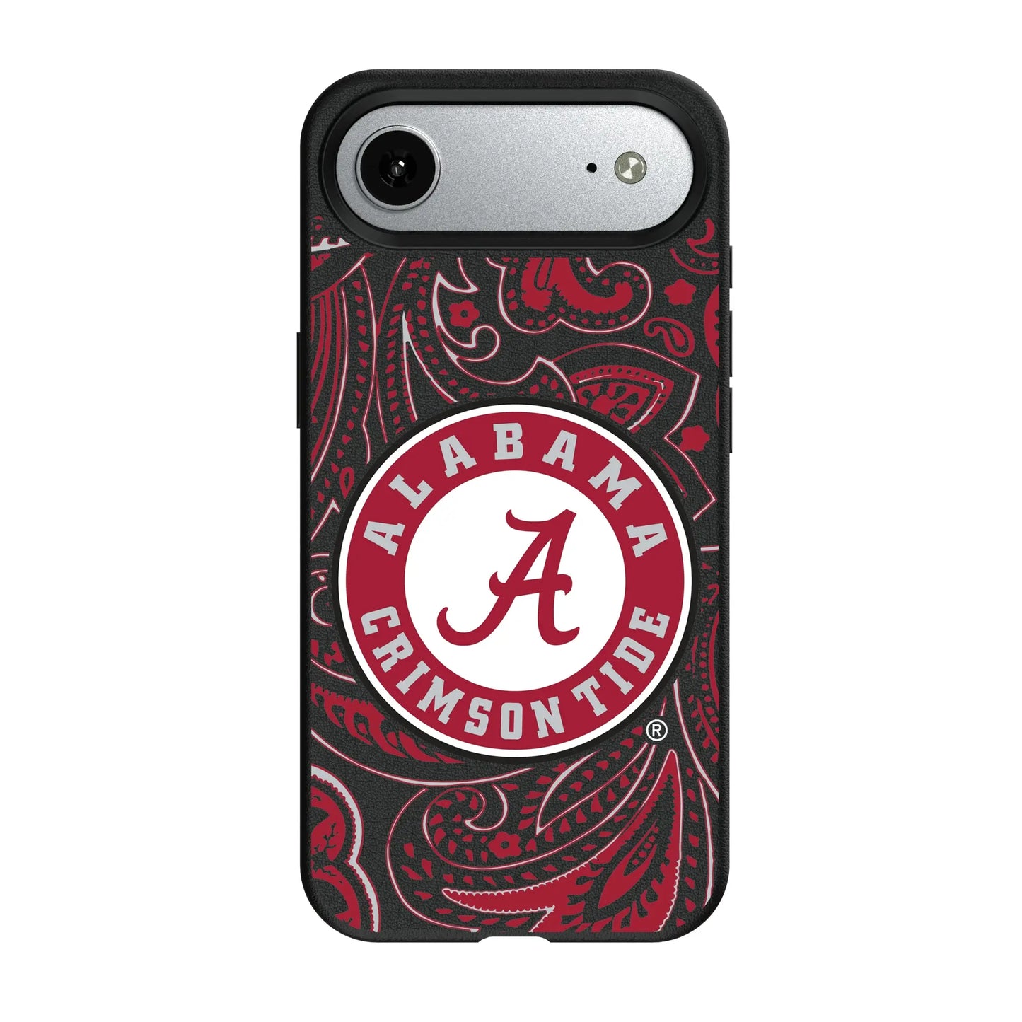 University of Alabama Crimson Tide Paisley MagSafe Compatible Phone Case for Apple iPhone