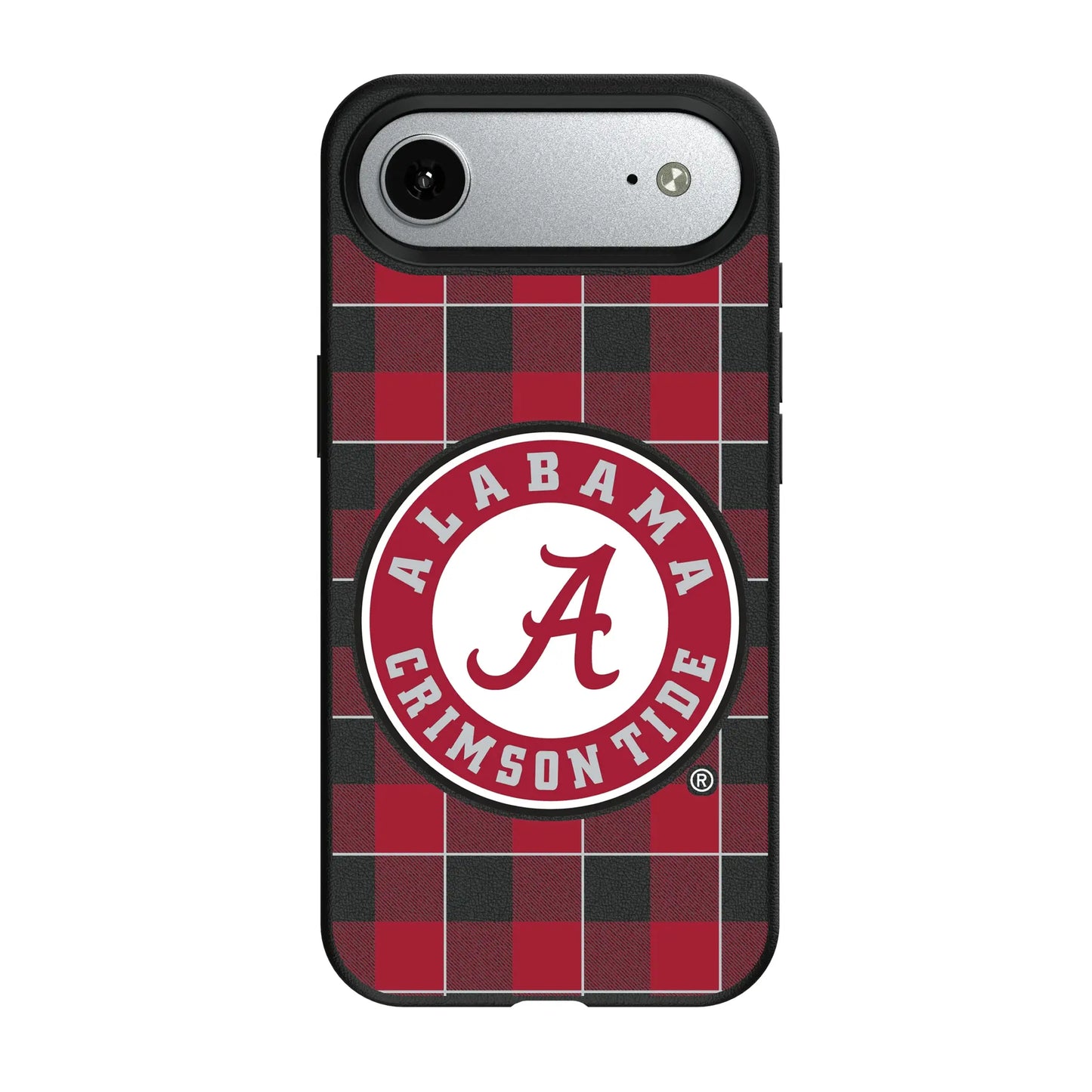 University of Alabama Crimson Tide Plaid MagSafe Compatible Phone Case for Apple iPhone