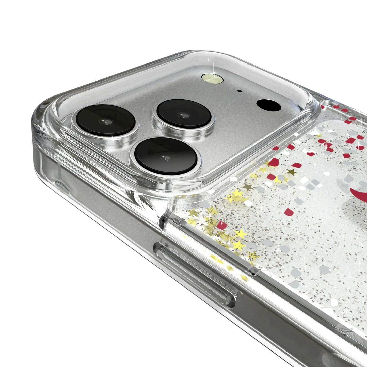 University of Alabama Crimson Tide Script A Confetti Glitter Phone Case for Apple iPhone
