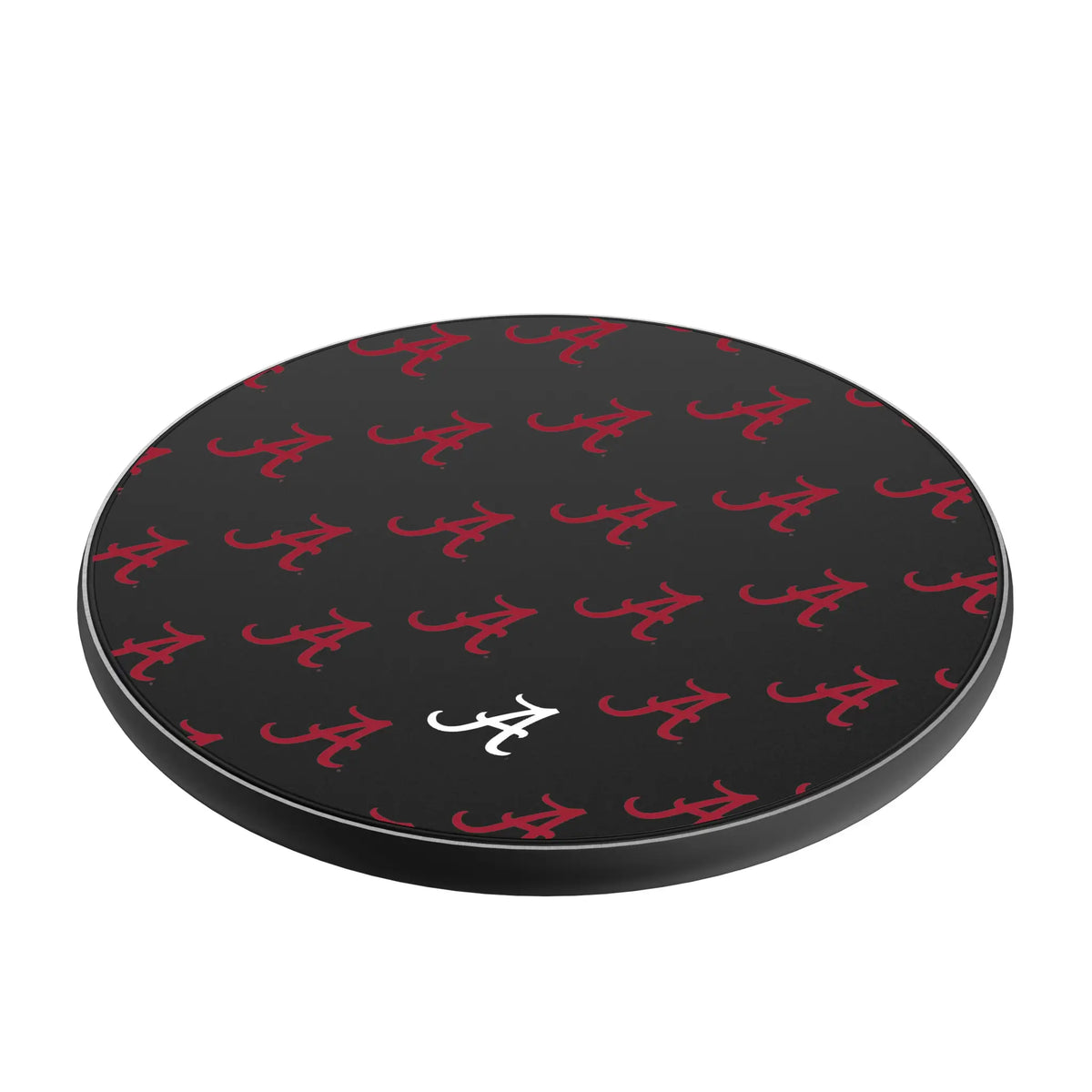 University of Alabama Crimson Tide Script A Fashion Pattern 15-Watt Wireless Charger