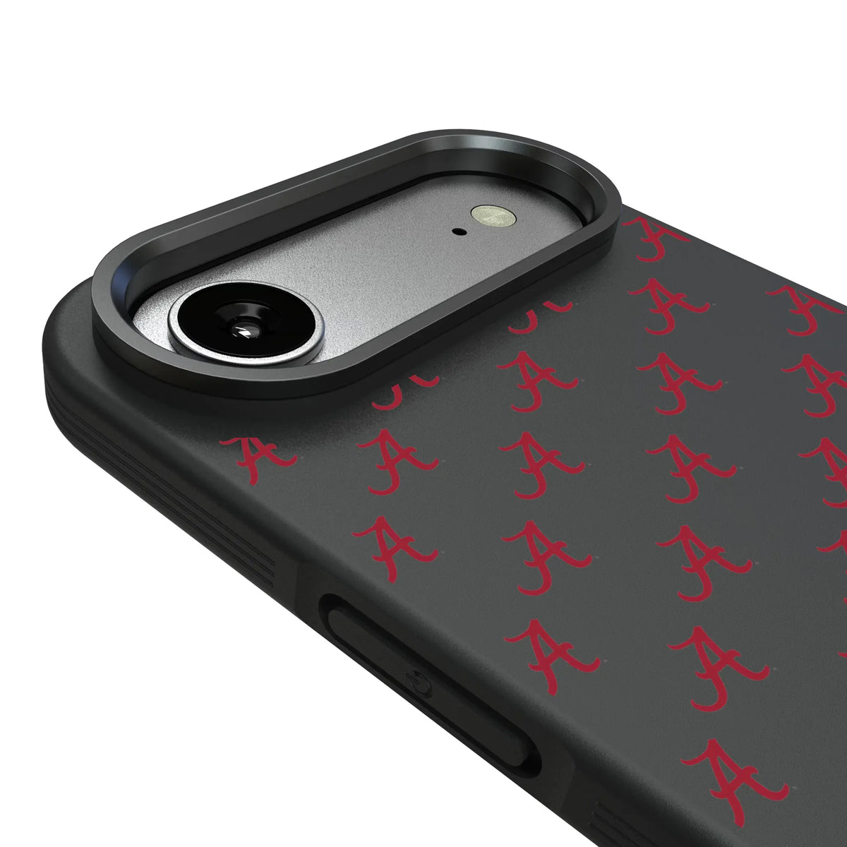 University of Alabama Crimson Tide Script A Fashion Pattern Bump Phone Case for Apple iPhone