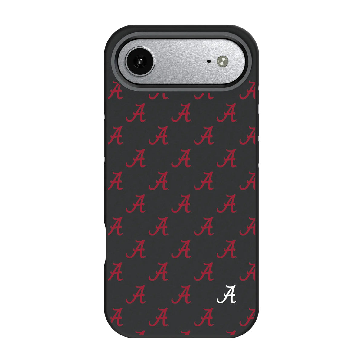 University of Alabama Crimson Tide Script A Fashion Pattern Bump Phone Case for Apple iPhone