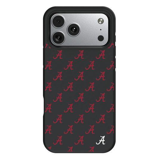 University of Alabama Crimson Tide Script A Fashion Pattern Bump Phone Case for Apple iPhone