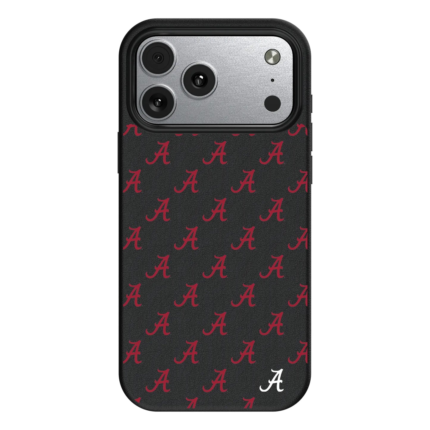 University of Alabama Crimson Tide Script A Fashion Pattern MagSafe Compatible Phone Case for Apple iPhone