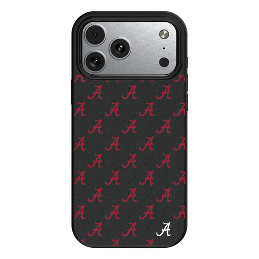 University of Alabama Crimson Tide Script A Fashion Pattern MagSafe Compatible Phone Case for Apple iPhone