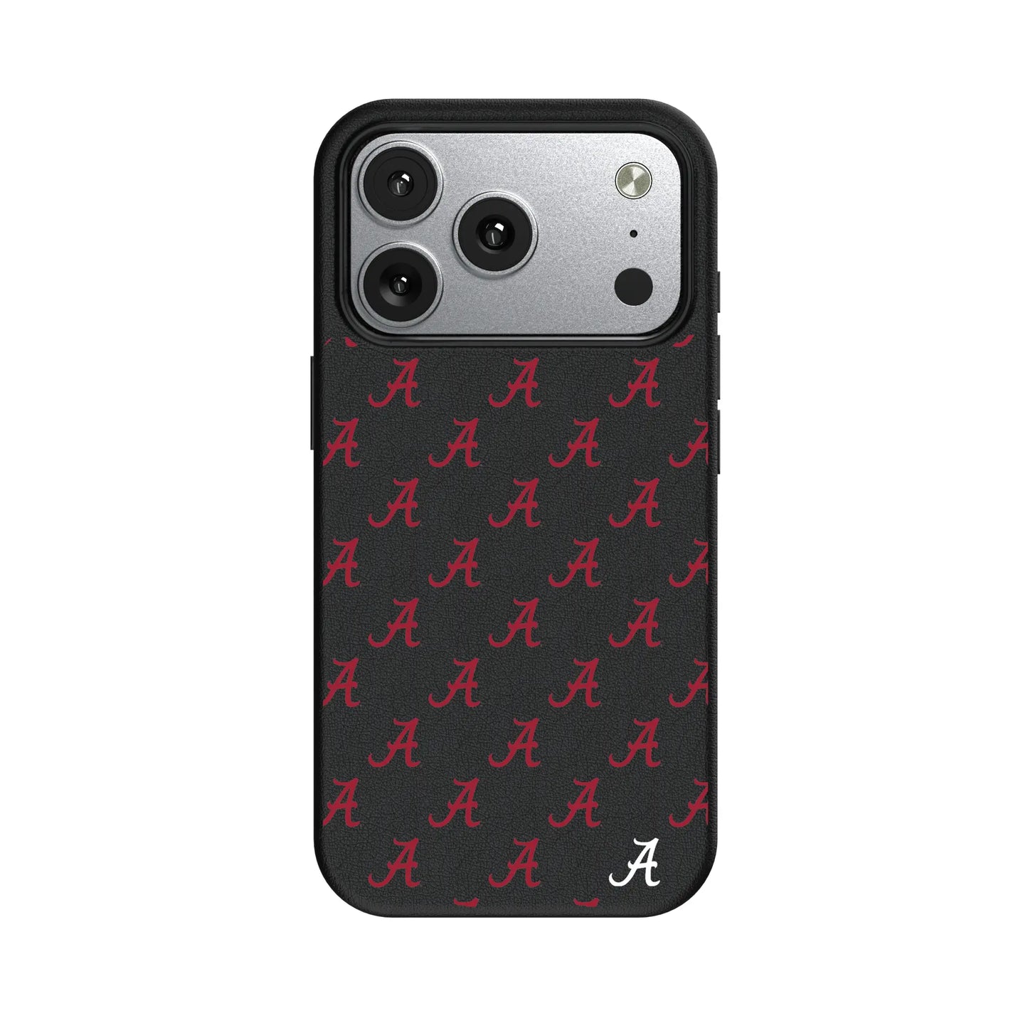 University of Alabama Crimson Tide Script A Fashion Pattern MagSafe Compatible Phone Case for Apple iPhone