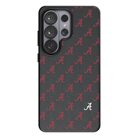 University of Alabama Crimson Tide Script A Fashion Pattern MagSafe Compatible Phone Case for Samsung Galaxy