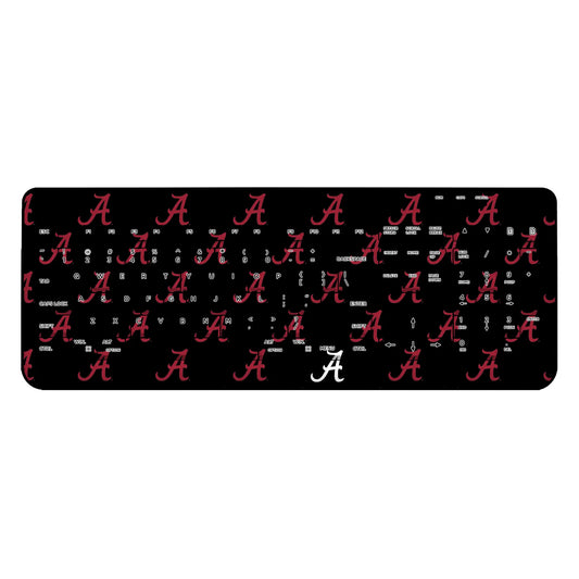 University of Alabama Crimson Tide Script A Fashion Pattern Wireless USB Keyboard