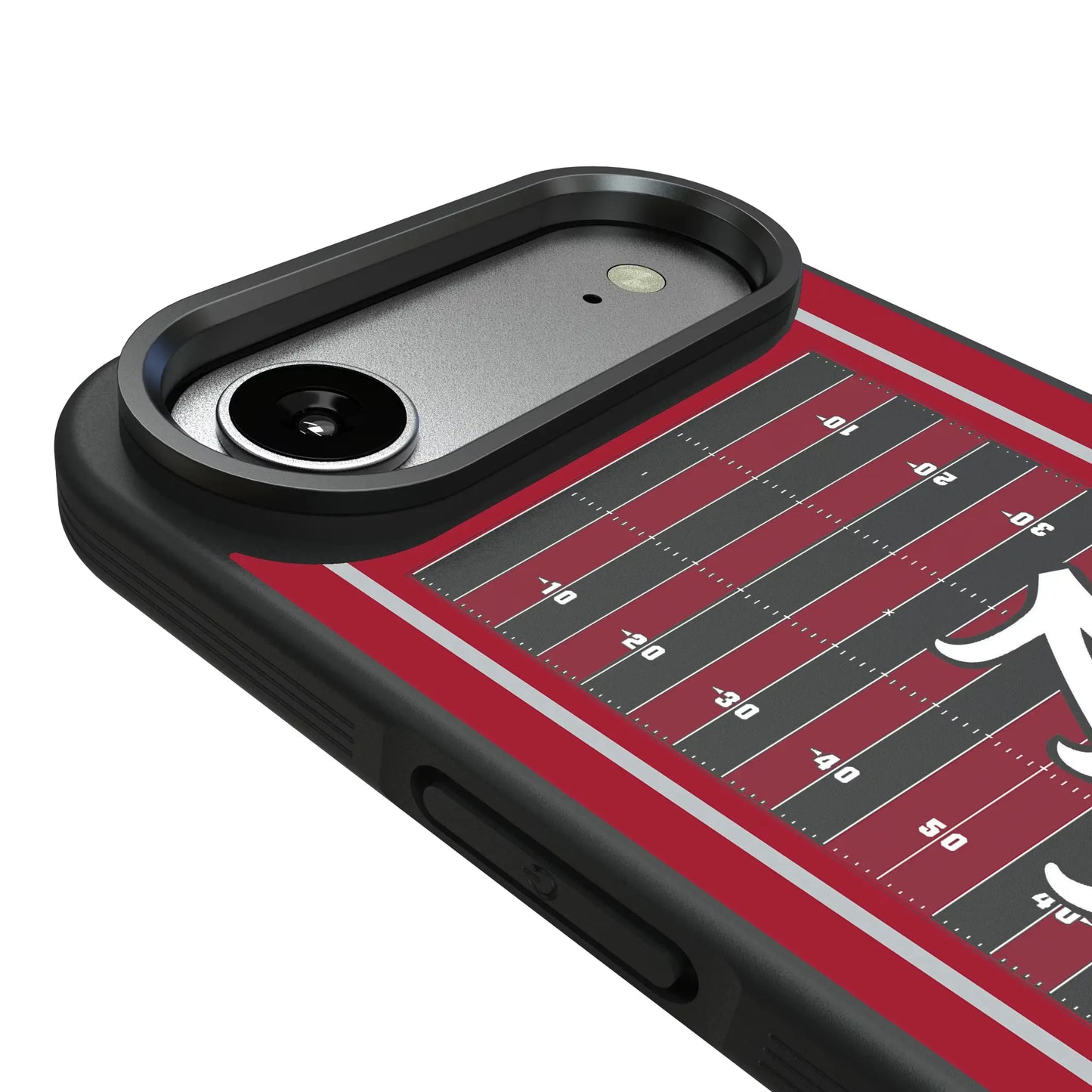 University of Alabama Crimson Tide Script A Field Bump Phone Case for Apple iPhone