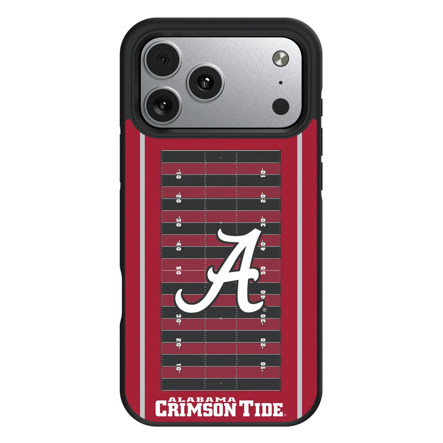 University of Alabama Crimson Tide Script A Field Bump Phone Case for Apple iPhone