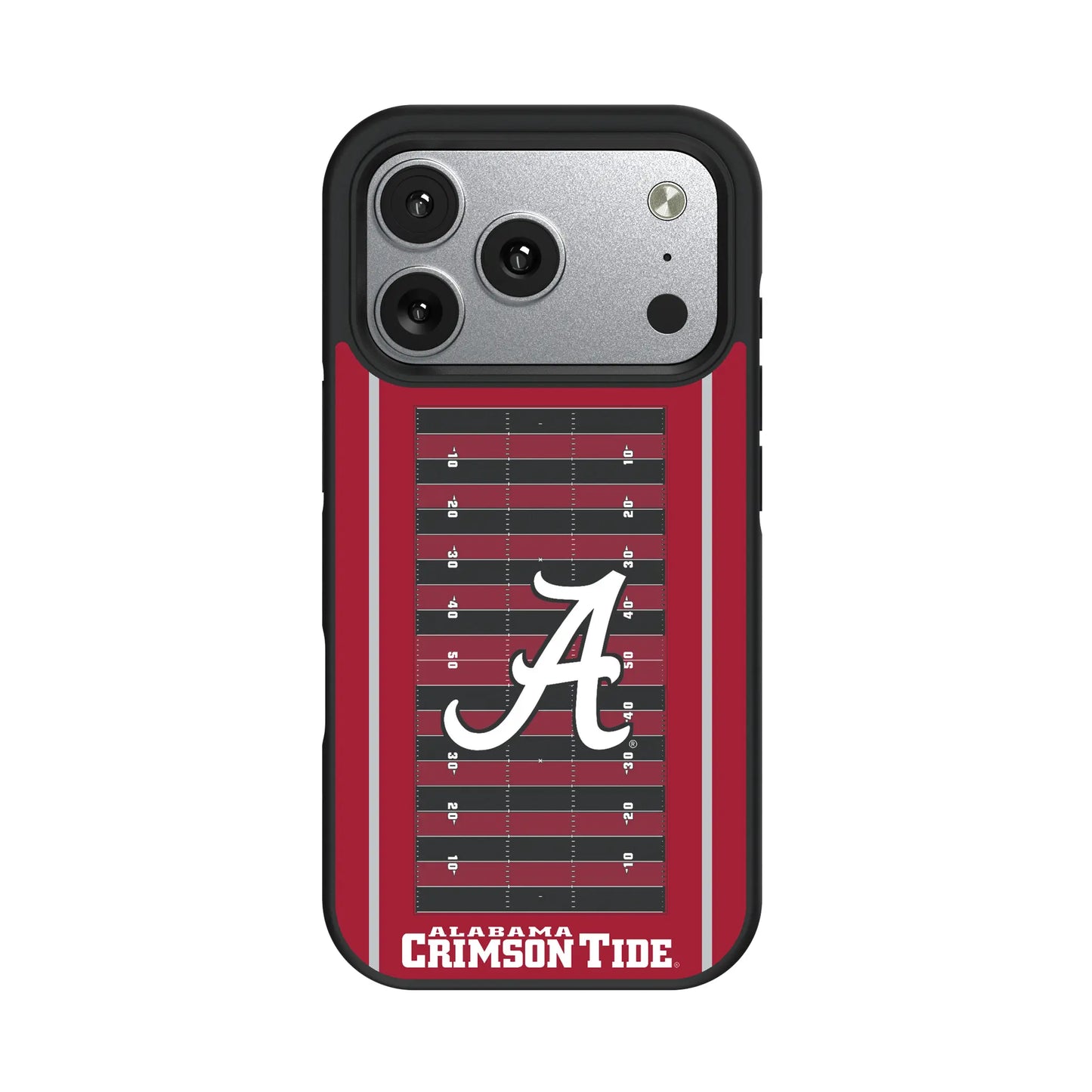 University of Alabama Crimson Tide Script A Field Bump Phone Case for Apple iPhone