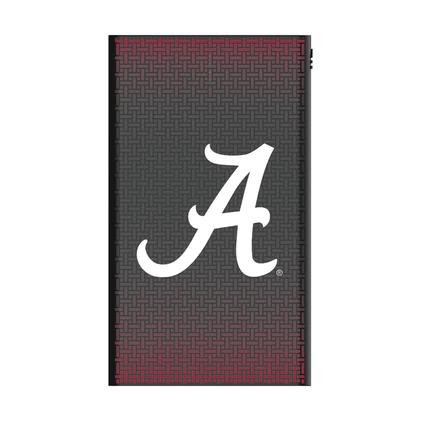 University of Alabama Crimson Tide Script A Linen 5000mAh Flat Powerbank