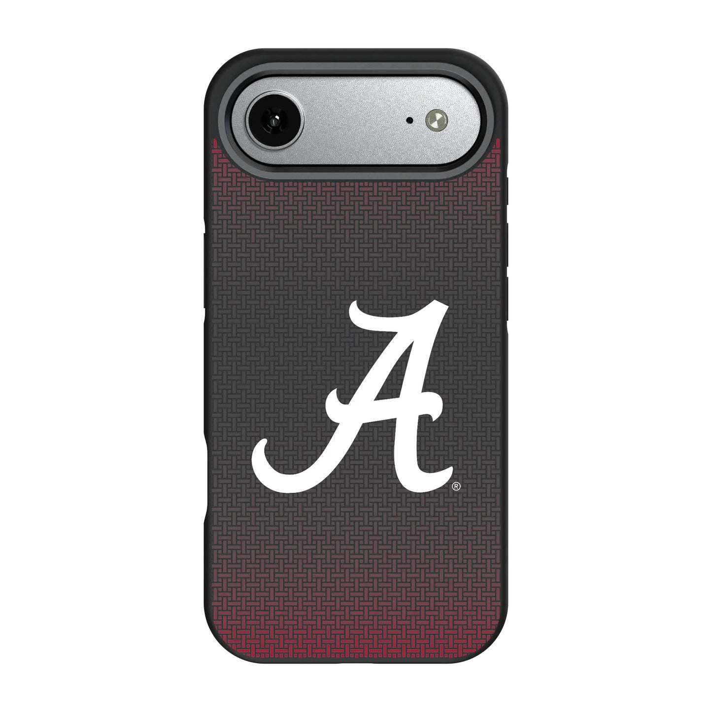 University of Alabama Crimson Tide Script A Linen Bump Phone Case for Apple iPhone