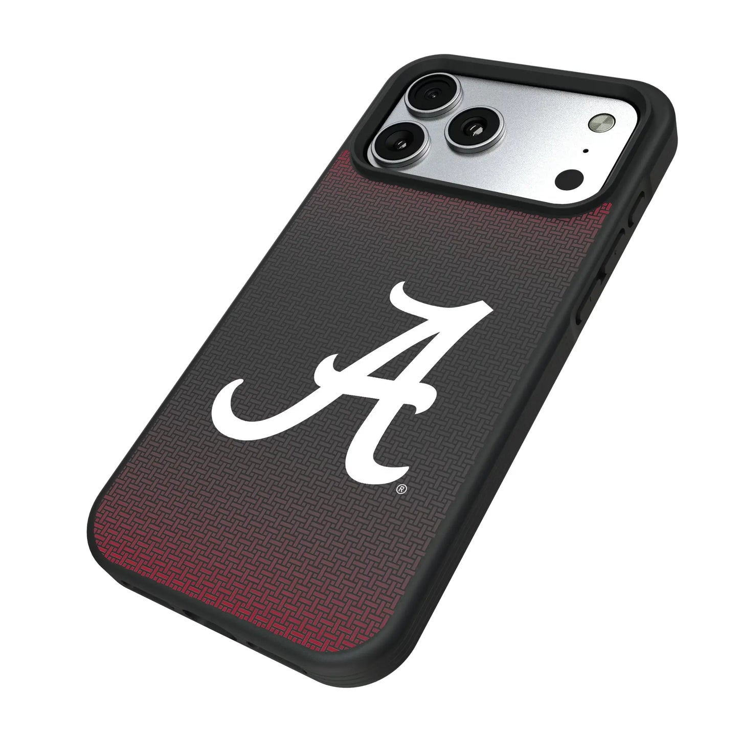 University of Alabama Crimson Tide Script A Linen Bump Phone Case for Apple iPhone