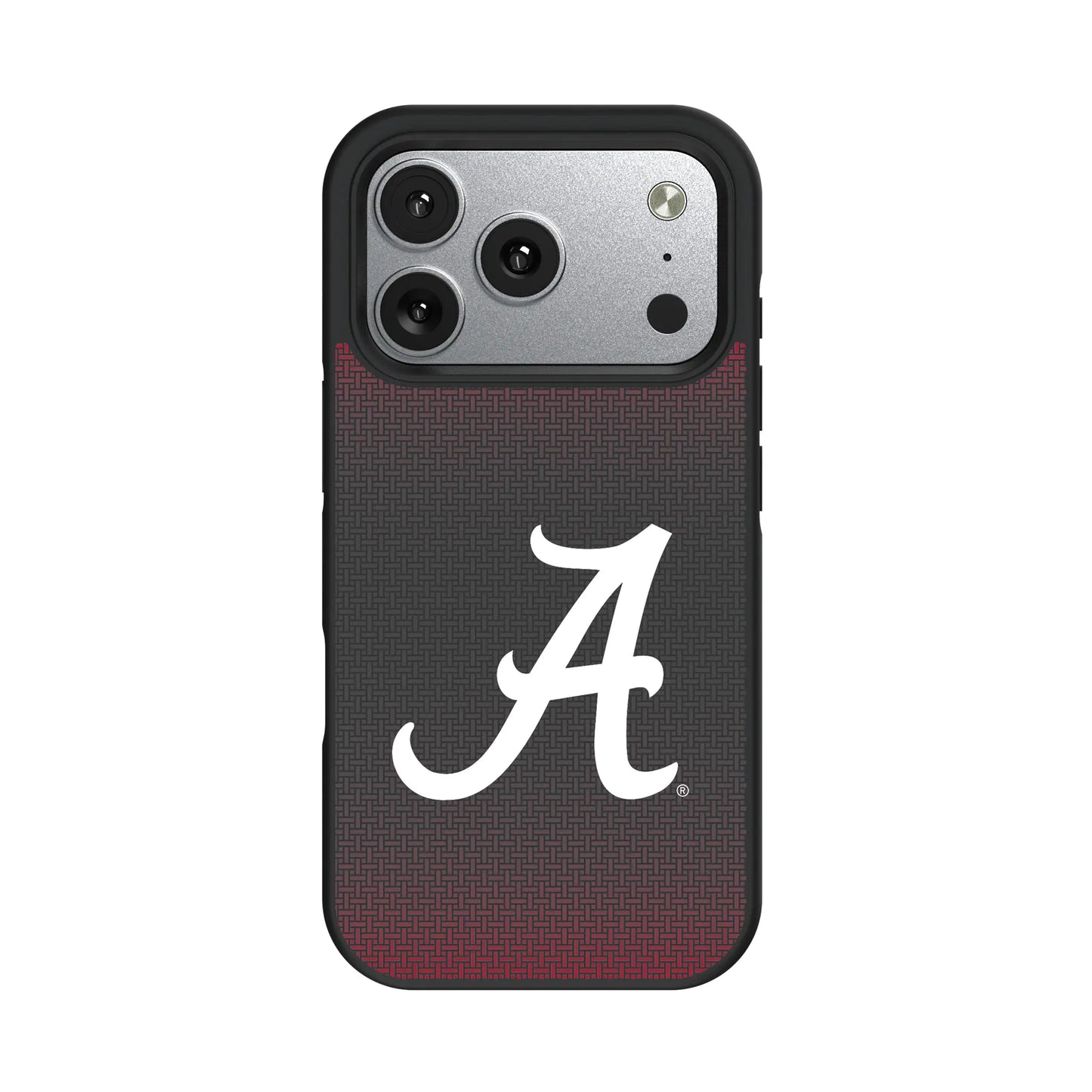 University of Alabama Crimson Tide Script A Linen Bump Phone Case for Apple iPhone