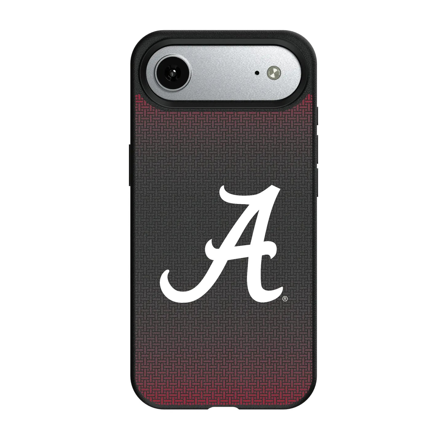 University of Alabama Crimson Tide Script A Linen MagSafe Compatible Phone Case for Apple iPhone