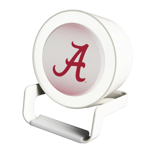 University of Alabama Crimson Tide Script A Linen Night Light Charger and Bluetooth Speaker