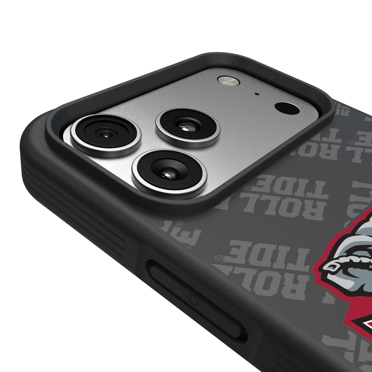University of Alabama Crimson Tide Script A Quadtile Bump Phone Case for Apple iPhone
