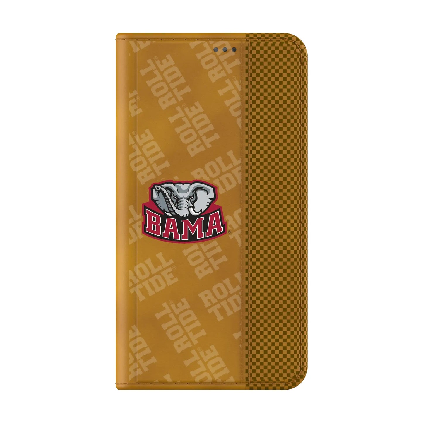 University of Alabama Crimson Tide Script A Quadtile Folio Phone Case for Samsung Galaxy