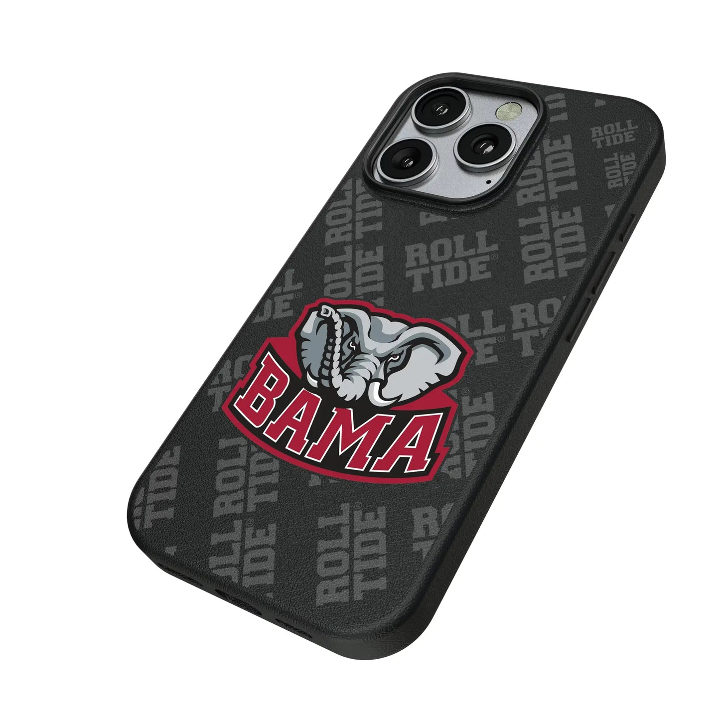 University of Alabama Crimson Tide Script A Quadtile MagSafe Compatible Phone Case for Apple iPhone