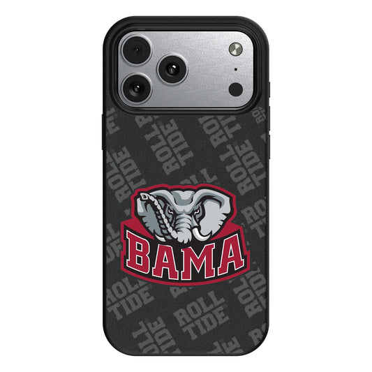 University of Alabama Crimson Tide Script A Quadtile MagSafe Compatible Phone Case for Apple iPhone