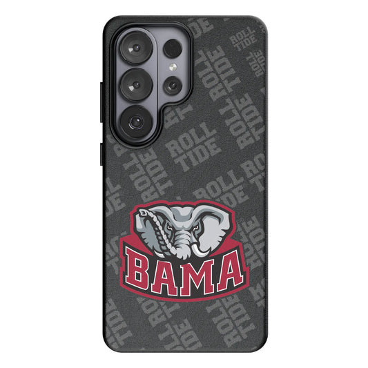 University of Alabama Crimson Tide Script A Quadtile MagSafe Compatible Phone Case for Samsung Galaxy