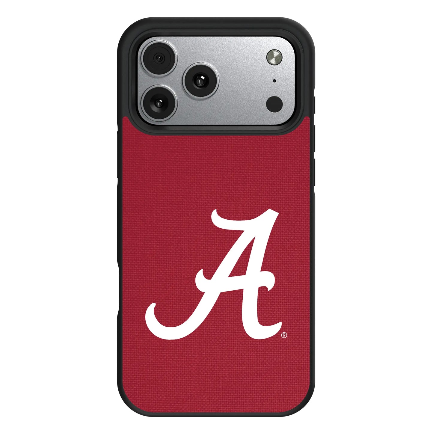 University of Alabama Crimson Tide Script A Solid Bump Phone Case for Apple iPhone