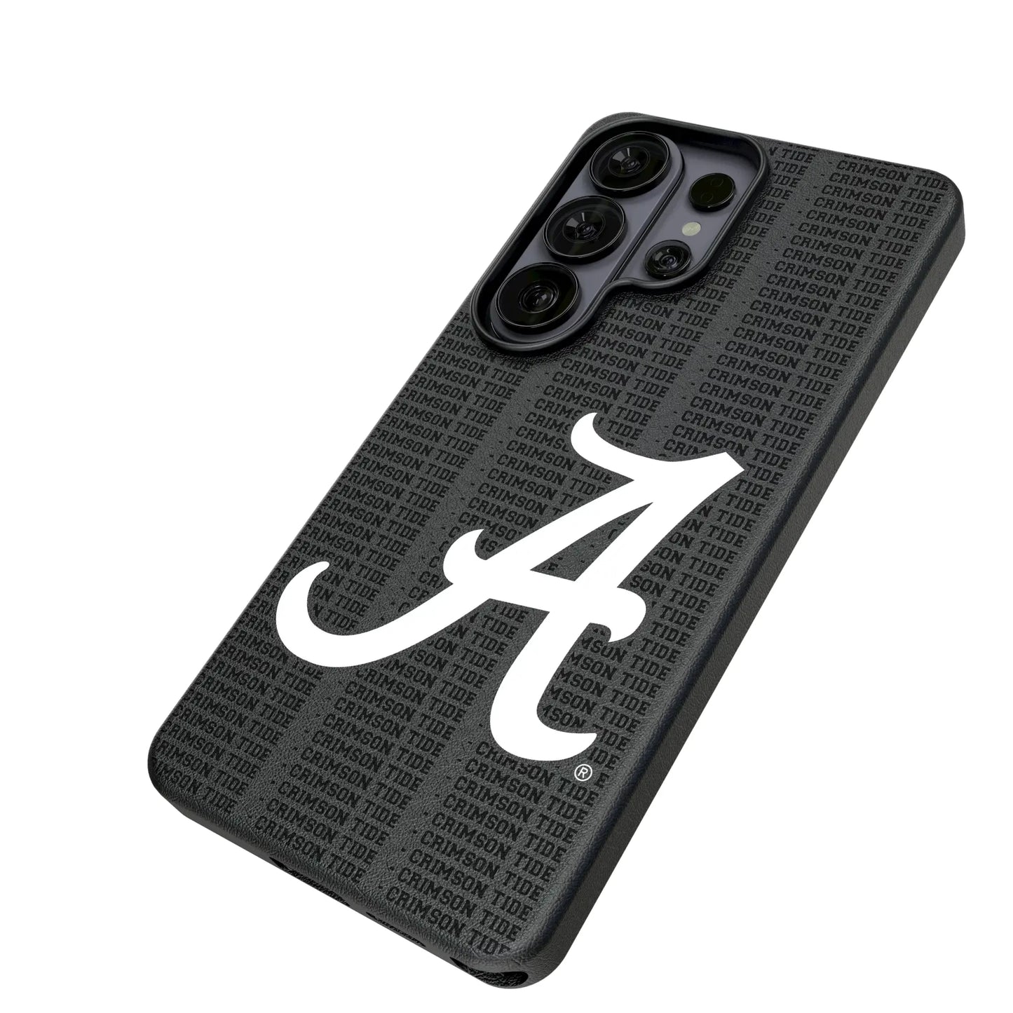 University of Alabama Crimson Tide Script A Text Backdrop MagSafe Compatible Phone Case for Samsung Galaxy