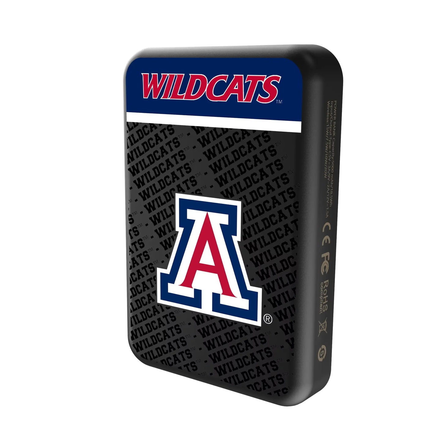 University of Arizona Wildcats Endzone Plus Wireless Mag Power Bank