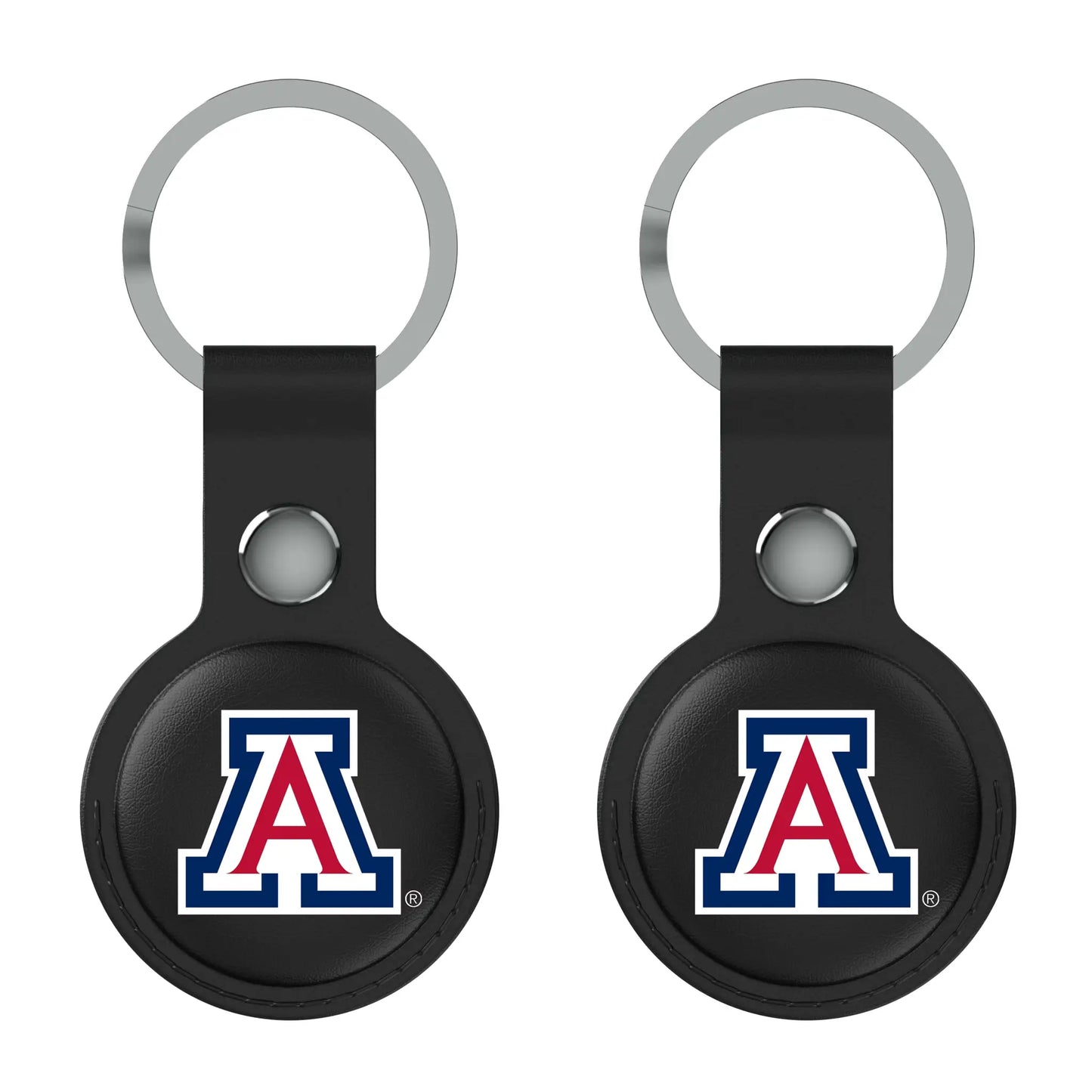 University of Arizona Wildcats Insignia Black Airtag Holder 2-Pack
