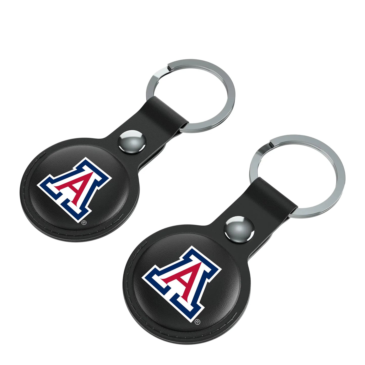 University of Arizona Wildcats Insignia Black Airtag Holder 2-Pack