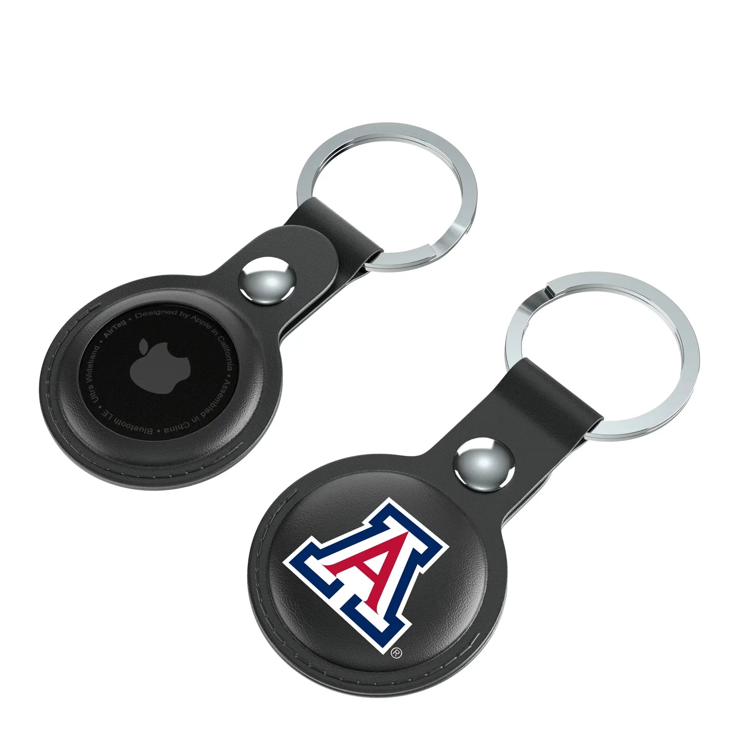 University of Arizona Wildcats Insignia Black Airtag Holder 2-Pack
