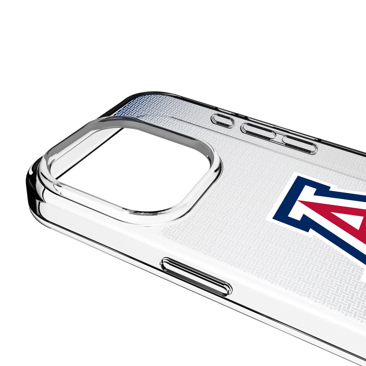 University of Arizona Wildcats Linen Clear Phone Case for Apple iPhone