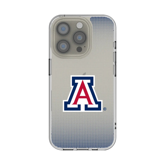 University of Arizona Wildcats Linen Clear Phone Case for Apple iPhone