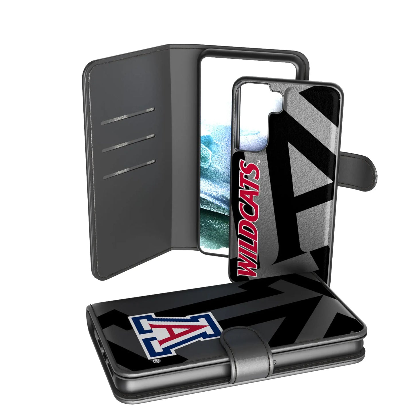 University of Arizona Wildcats Monocolor Tilt Wallet Phone Case for Apple iPhone
