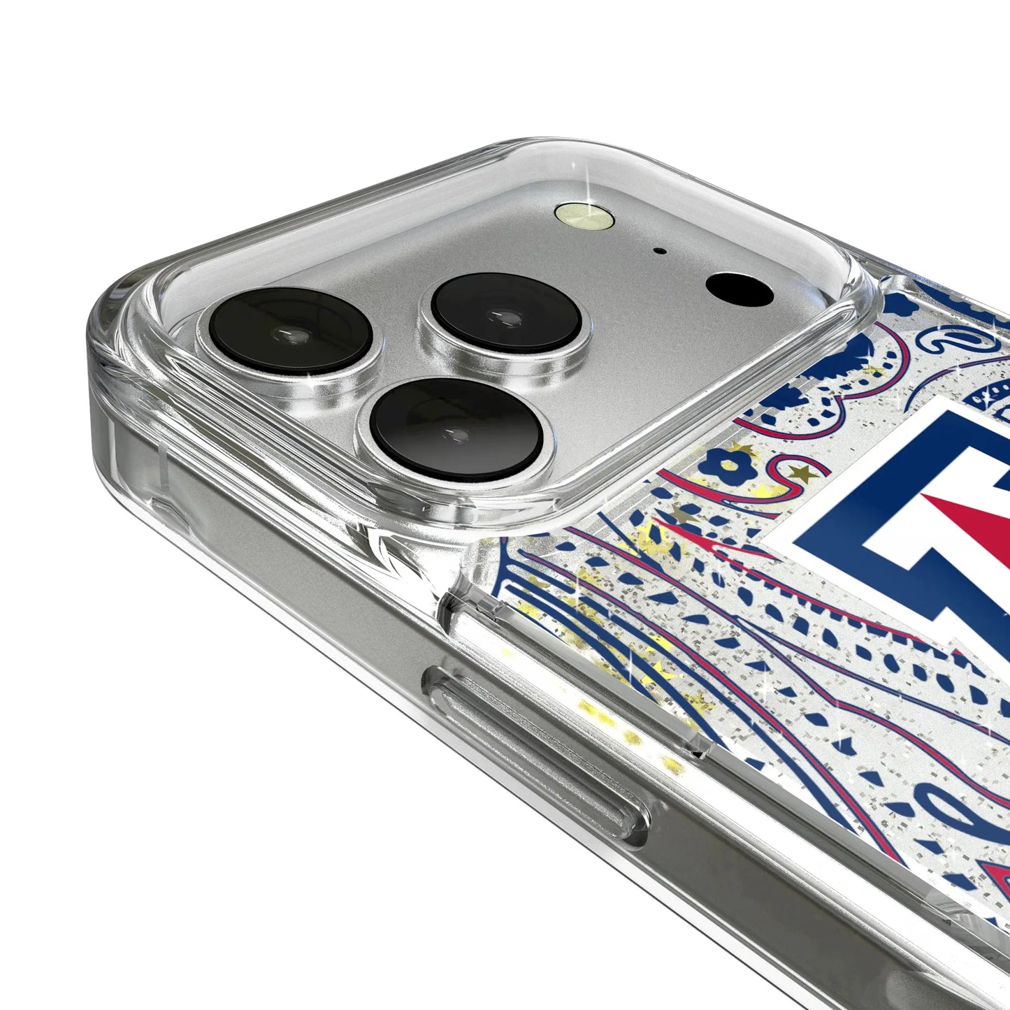 University of Arizona Wildcats Paisley Glitter Phone Case for Apple iPhone