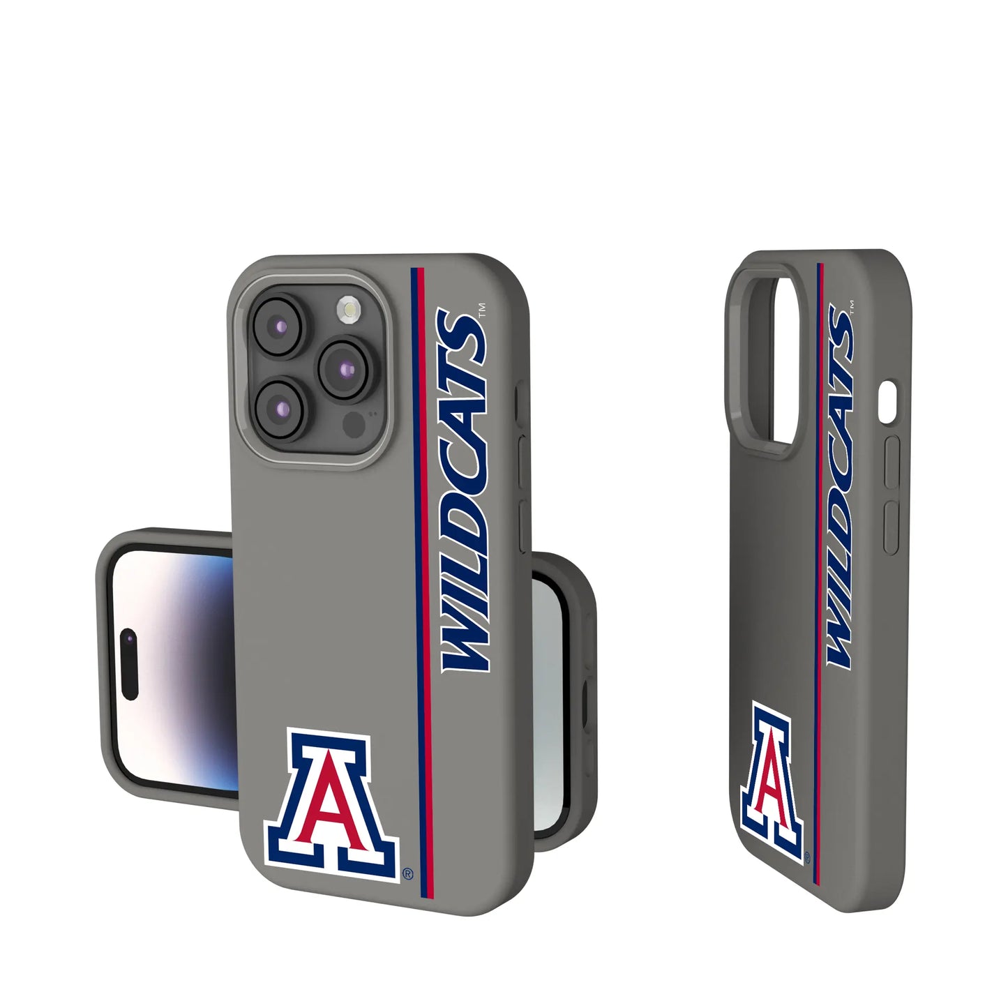 University of Arizona Wildcats Sidebar Soft Touch Phone Case for Apple iPhone