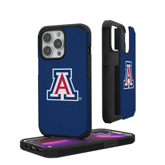 University of Arizona Wildcats Solid Rugged Phone Case for Apple iPhone