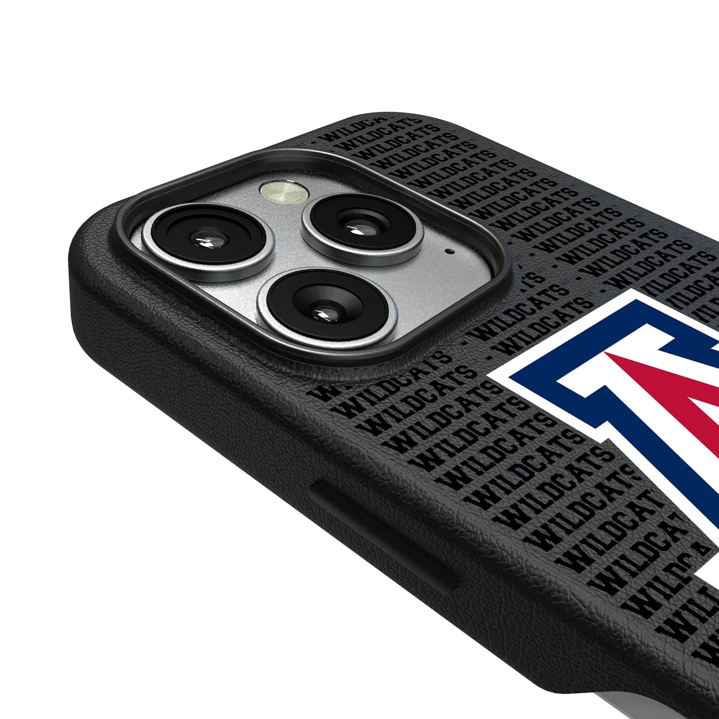 University of Arizona Wildcats Text Backdrop MagSafe Compatible Phone Case for Apple iPhone