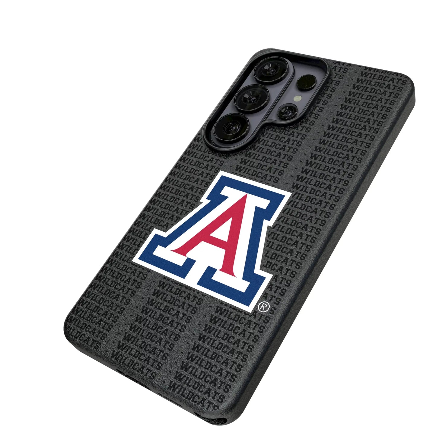 University of Arizona Wildcats Text Backdrop MagSafe Compatible Phone Case for Samsung Galaxy