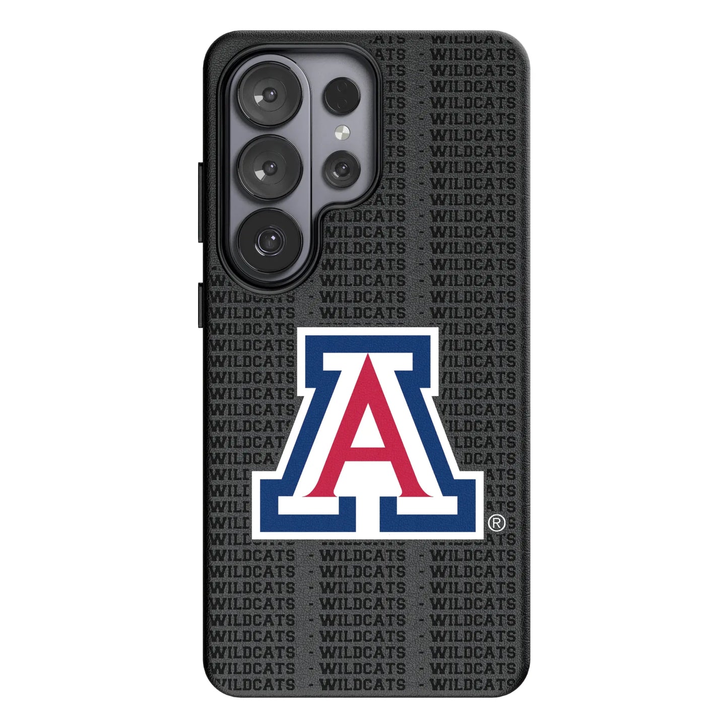 University of Arizona Wildcats Text Backdrop MagSafe Compatible Phone Case for Samsung Galaxy