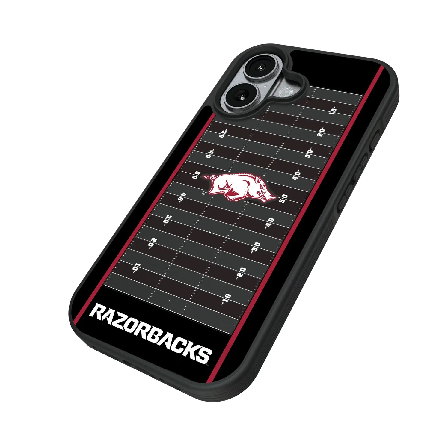 University of Arkansas Fayetteville Razorbacks Field Bump Phone Case for Apple iPhone