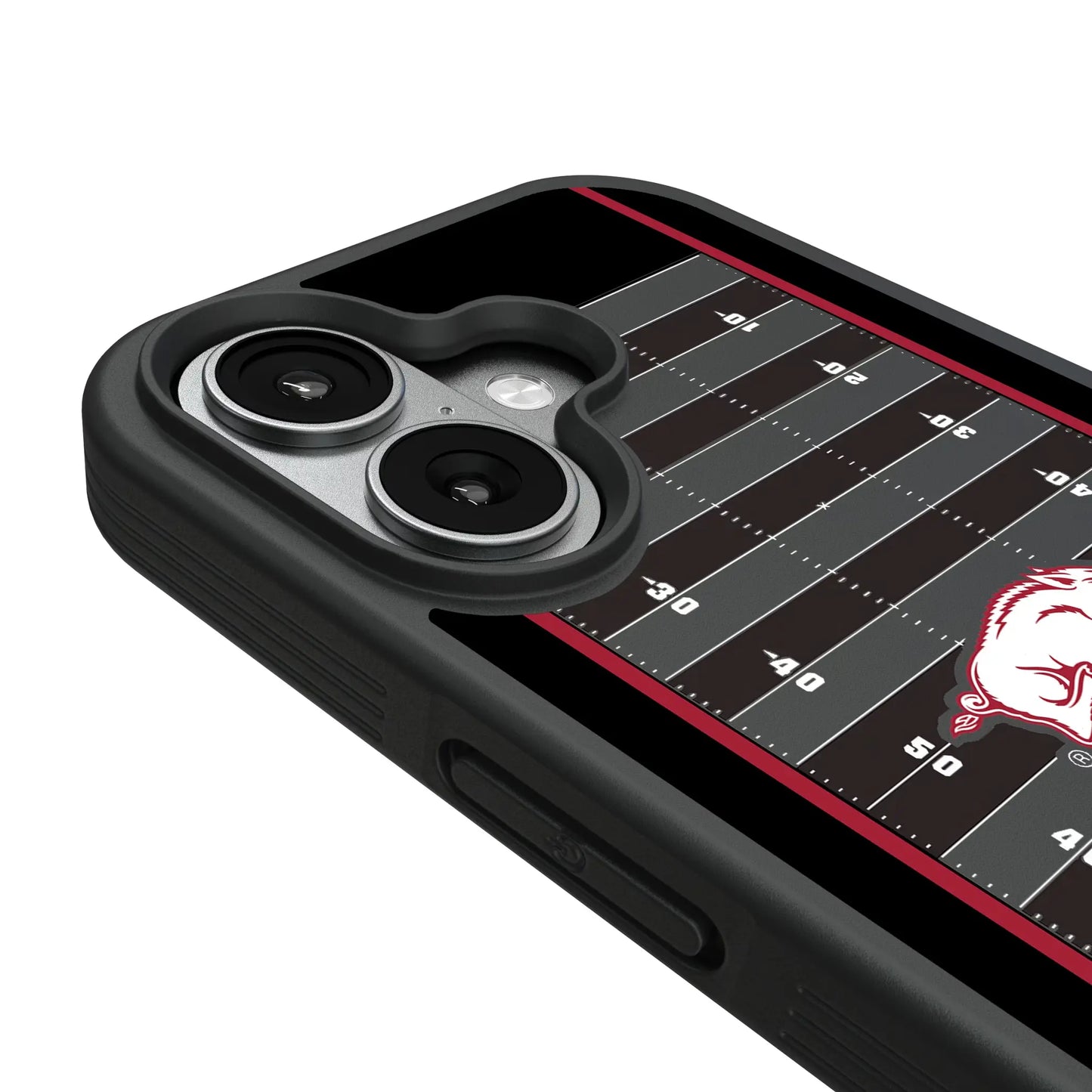 University of Arkansas Fayetteville Razorbacks Field Bump Phone Case for Apple iPhone