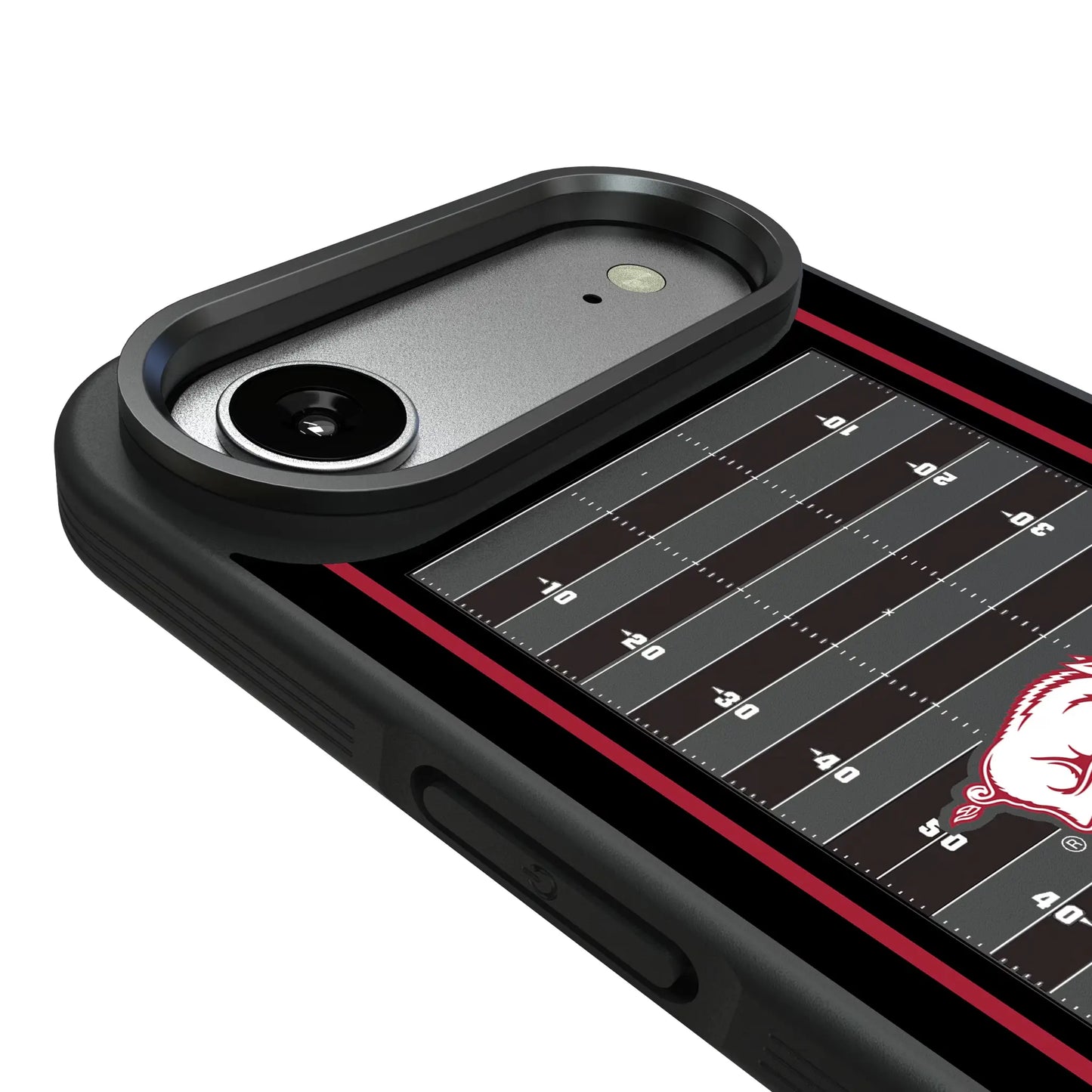 University of Arkansas Fayetteville Razorbacks Field Bump Phone Case for Apple iPhone