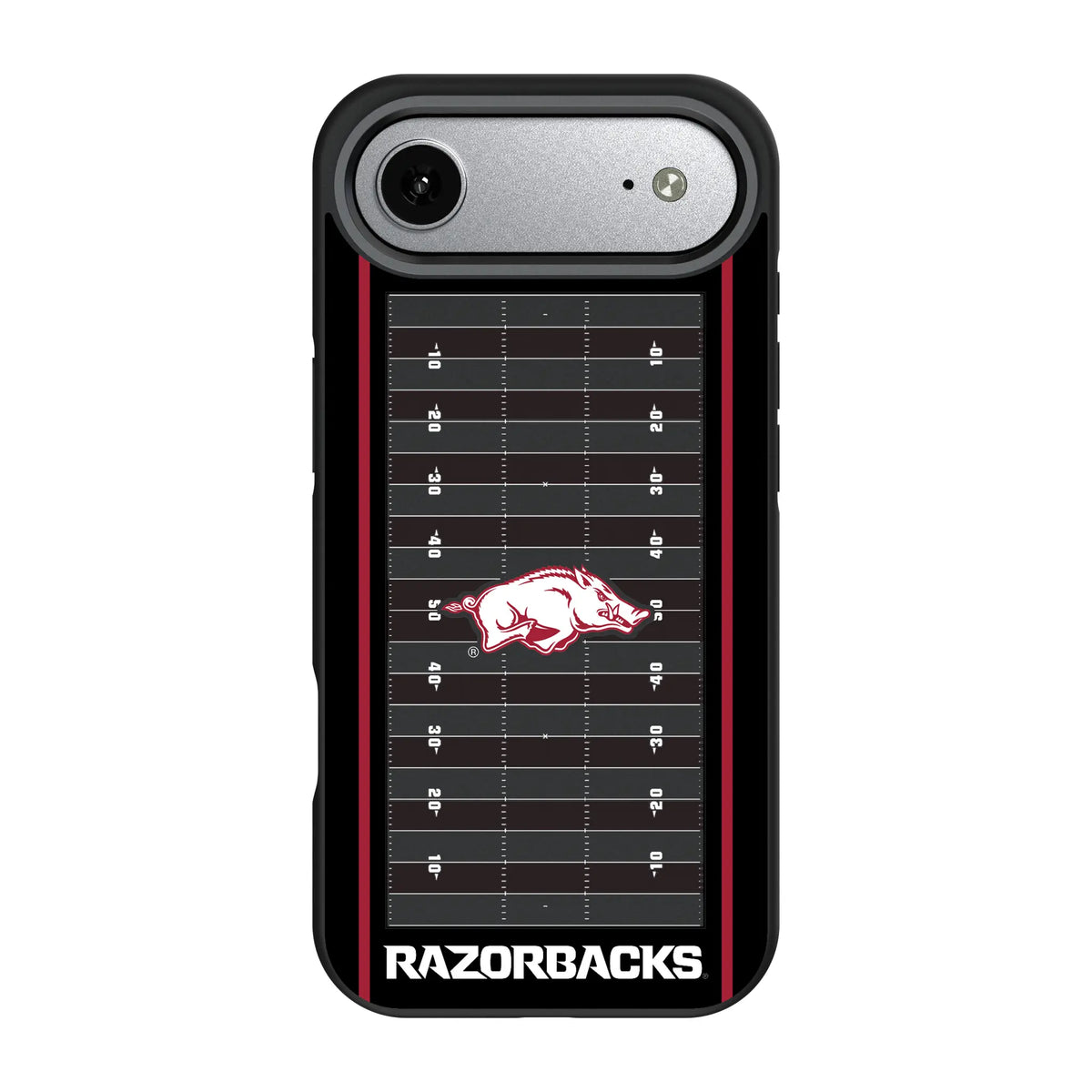 University of Arkansas Fayetteville Razorbacks Field Bump Phone Case for Apple iPhone