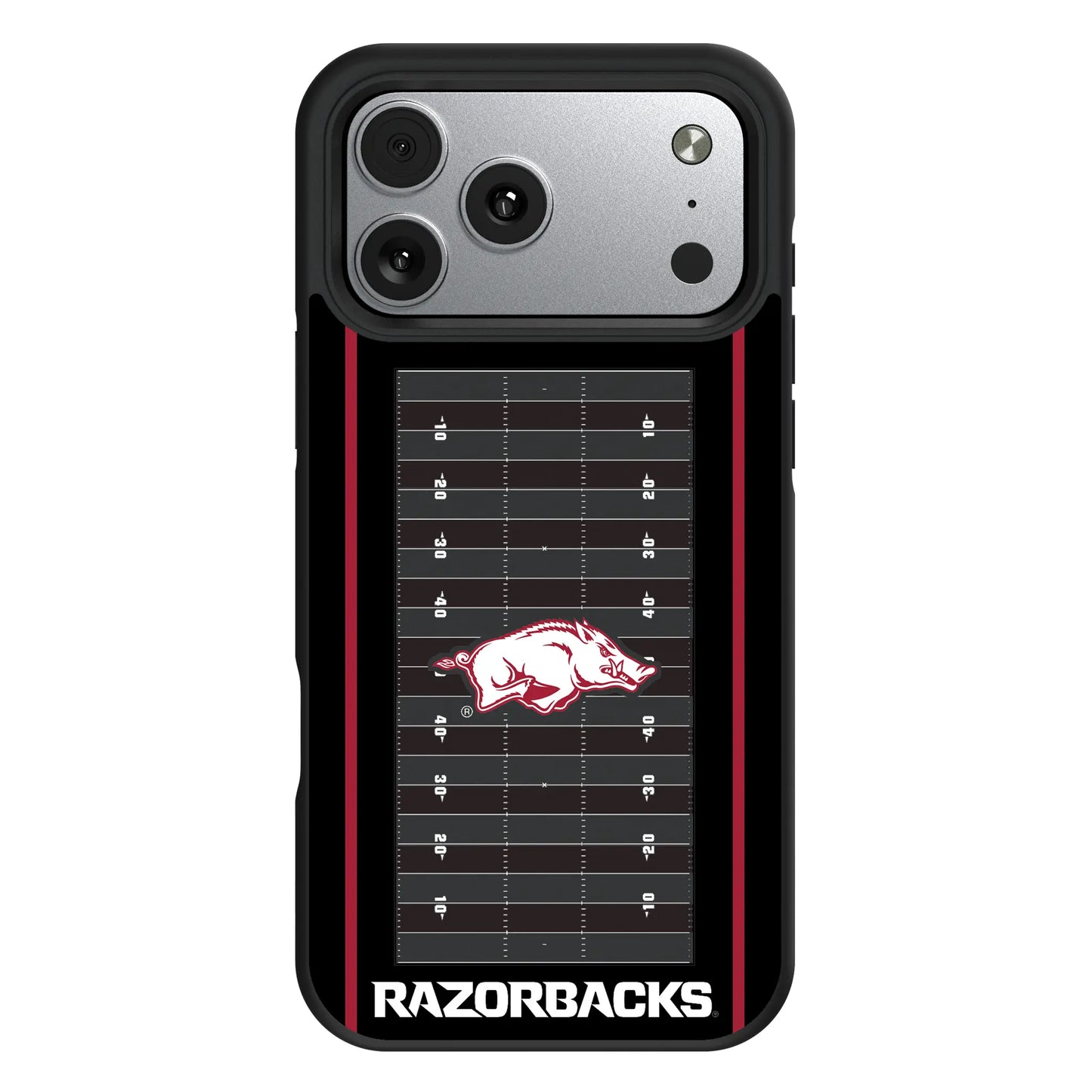 University of Arkansas Fayetteville Razorbacks Field Bump Phone Case for Apple iPhone