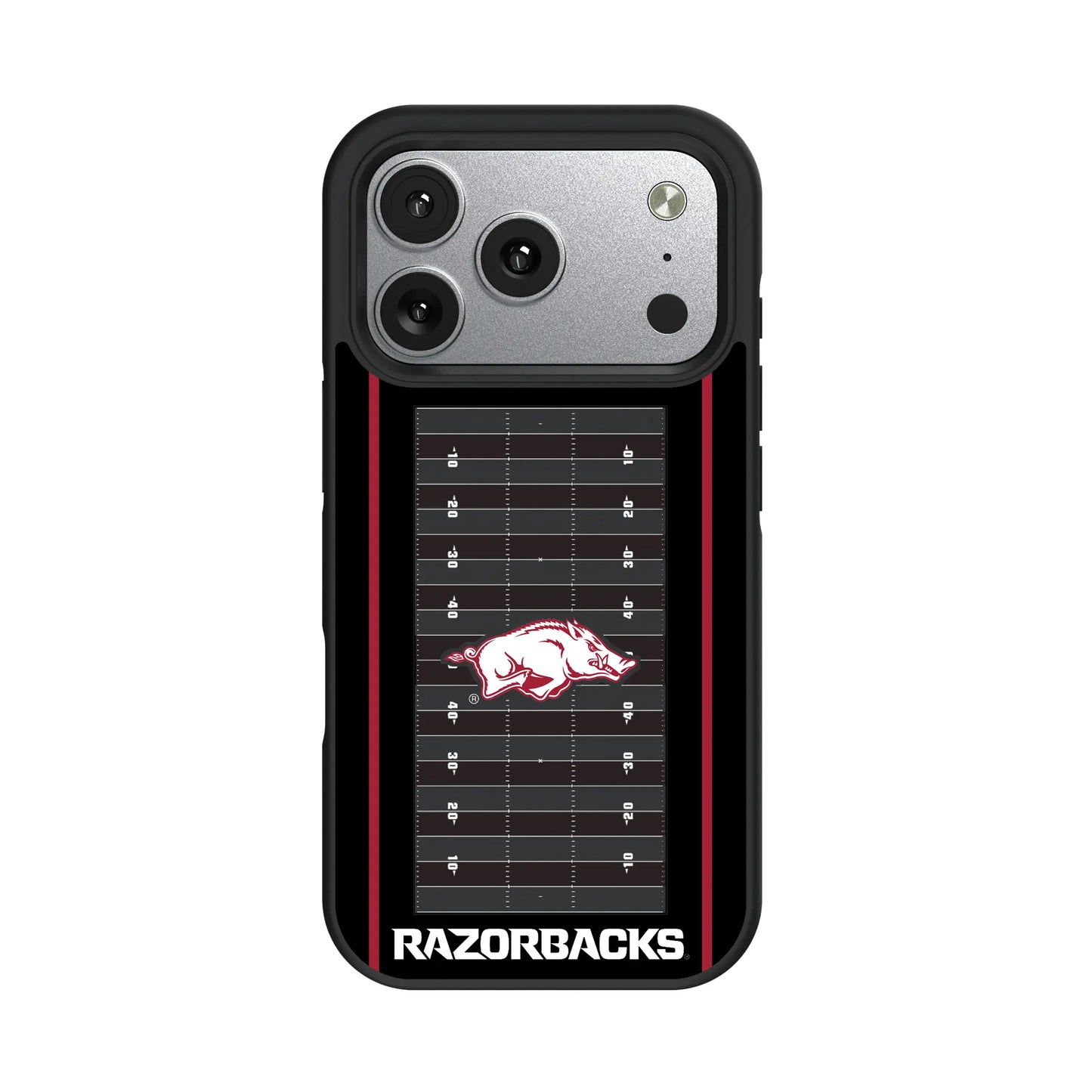 University of Arkansas Fayetteville Razorbacks Field Bump Phone Case for Apple iPhone
